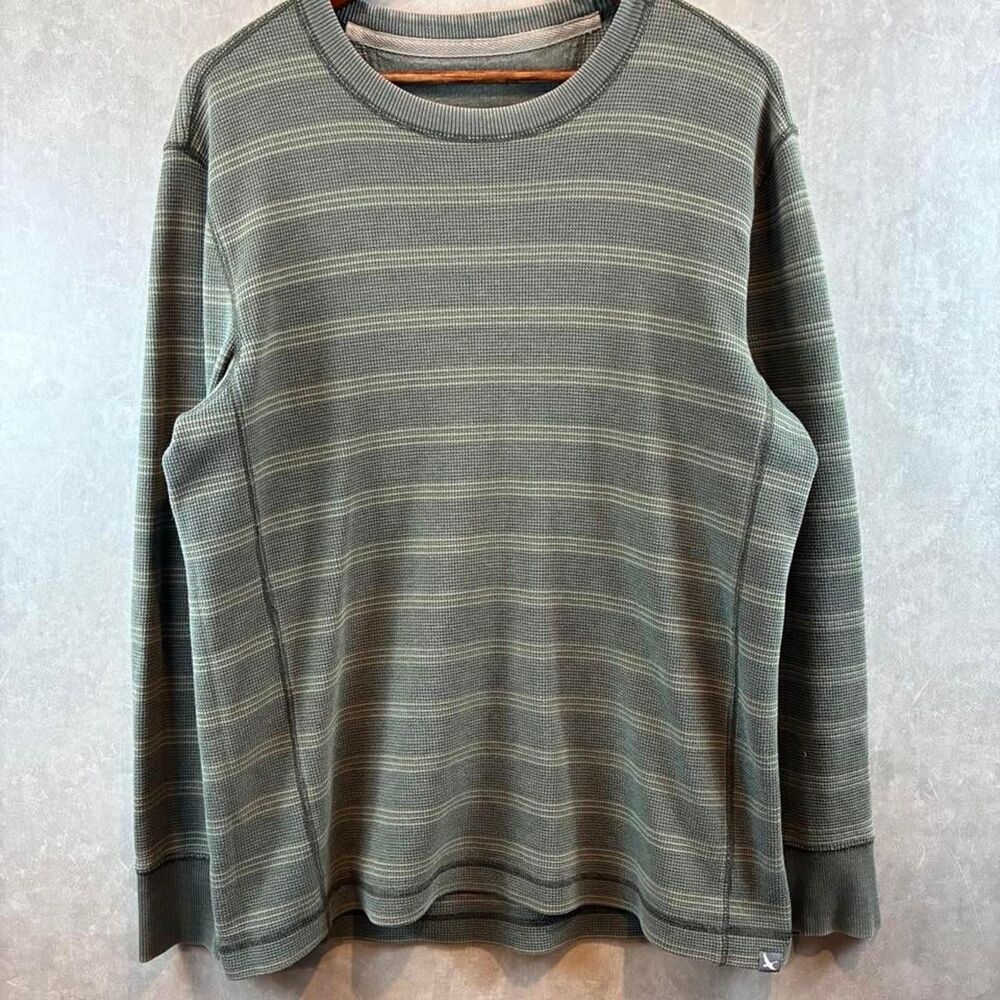 Unbranded Men's Green and Grey Shirt